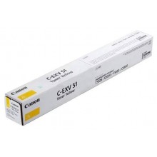 Тонер CANON C-EXV51 Y желтый, 60 000 страниц арт.:0484C002