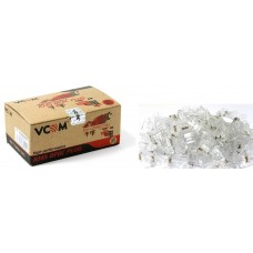 Коннекторы RJ-45 для UTP кабеля 5 кат, 8P8C_PLUG, (100шт./уп.), VCOM. арт.:VNA2200-1/100