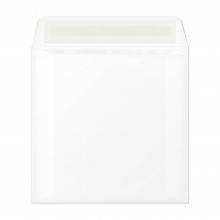 Конверт Mirex для CD/DVD бумажный с окном, с клейким клапаном, белый (100шт.) арт.:37704-00000110