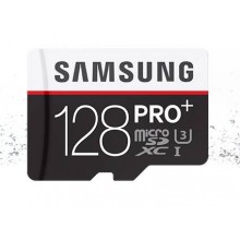 Флеш карта microSD 128GB SAMSUNG PRO Plus microSDXC Class 10,UHS-I,U3 (SD адаптер) 95MB/s арт.:MB-MD128DA/RU