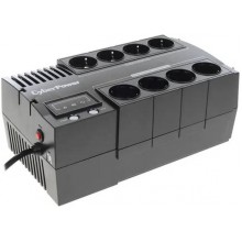 ИБП CyberPower BS650E Line-interactive 650VA/390W (Euro x8, 288x118x166(мм), 4,3кг)