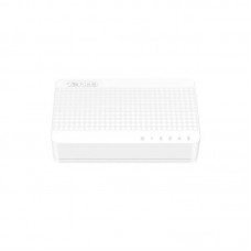 Tenda S105 Мини-коммутатор неуправляемый, 5 портов, 5x100 Мбит/с, настольный, пластиковый корпус