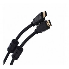 VCOM Кабель Telecom HDMI 19M/M+2 фильтра 1.4V W/Ethernet/3D, 10 метров. арт.:CG511D-10M