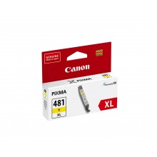 Картридж CANON CLI-481XL Y желтый, увеличенной емкости, 519 стр арт.:2046C001 Картридж CANON CLI-481XL Y желтый, увеличенной емкости, 519 стр арт.:2046C001