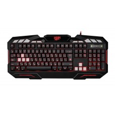 Defender Игровая клавиатура проводная Doom Keeper GK-100DL RU,3-х цветная,19 Anti-Ghost. арт.:45100