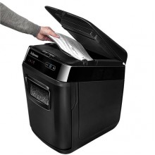 Шредер Fellowes® AutoMax® 200M микрорезка, автоподача, DIN P-5, 2х14 мм, 200 лст. 32 лтр. арт.:FS-46563