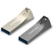 Флеш накопитель 128GB SAMSUNG BAR Plus, USB 3.1, 300 МВ/s, серый арт.:MUF-128BE4/APC