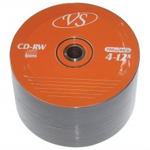 Диск CD-RW VS 700 Mb, 12x, Bulk (50), (50/600) арт.:VSCDRWB5003