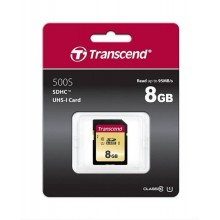 Флеш карта SD 8GB Transcend SDНC UHS-I U1, MLC арт.:TS8GSDC500S