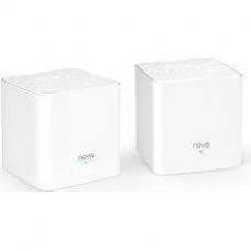 Tenda MW3(2-pack) Двухдиапазонная Wi-Fi Mesh система АС1200, до 300 Мбит/с на 2,4 ГГц + до 867 Мбит/с на 5 ГГц