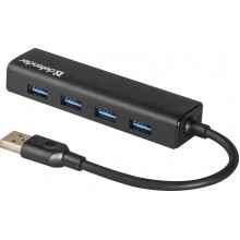 Defender Универсальный USB разветвитель Quadro Express USB3.0, 4 порта арт.:83204