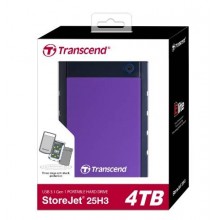 Внешний жесткий диск 4TB Transcend StoreJet 25H3B, 2.5