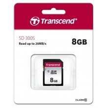 Флеш карта SD 8GB Transcend SDHC Class 10 арт.:TS8GSDC300S
