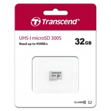 Флеш карта microSD 32GB Transcend microSDHC Class 10 UHS-1 U1, (без адаптера), TLC арт.:TS32GUSD300S