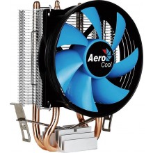 Кулер CPU Aerocool Verkho 2 (универсальный, 110W, 15-25 dB, 800-2000 rpm, 90мм, 4pin, медь+алюминий) RTL арт.:4710700955888