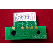 Чип Lexmark C540/C543/C544/C546/X543/X544/X546/X548 (C540H1CG) Cyan, 2K ELP Imaging® арт.:ELP-CH-LC540C-2K