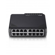 Netis ST3116P Коммутатор неуправляемый, 16 портов, 16х100 Мбит/сек, настольный, пластиковый корпус
