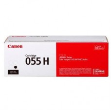Картридж CANON 055H BK черный, увеличенной емкости 7600 стр арт.:3020C002