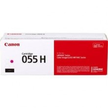 Картридж CANON 055H M пурпурный, увеличенной емкости 5900 стр арт.:3018C002