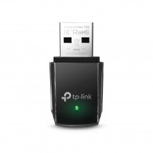 TP-Link Archer T3U Двухдиапазонный мини Wi-Fi USB адаптер AC1300, до 400 Мбит/с на 2,4 ГГц + до 867 Мбит/с на 5 ГГц