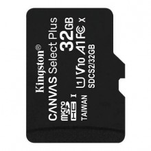 Kingston Technology Флеш карта microSD 32GB Kingston microSDHC Class 10 UHS-I U1 Canvas Select Plus 100MB/s арт.:SDCS2/32GBSP