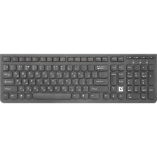 Defender Клавиатура беспроводная UltraMate SM-535 RU,черный,мультимедиа. арт.:45535