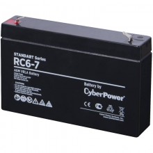 CyberPower Аккумуляторная батарея SS RС 6-7 / 6 В 7 Ач арт.:RC 6-7