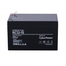 CyberPower Аккумуляторная батарея SS RС 12-15 / 12 В 15 Ач арт.:RC 12-15