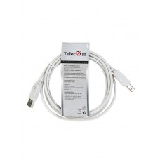 VCOM Кабель USB2.0 A-->B (1.8м) белый, Telecom. арт.:TC6900-1.8M