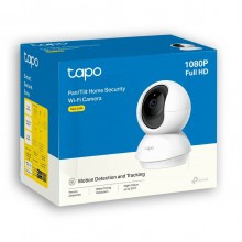 TP-Link Tapo C200 Домашняя поворотная Wi‑Fi камера, 1080p, Wi-Fi 2,4 ГГц, вращение по горизонтали на 360°