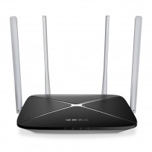 Mercusys AC12 Двухдиапазонный Wi-Fi роутер AC1200, до 300 Мбит/с на 2,4 ГГц + до 867 Мбит/с на 5 ГГц