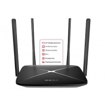 Mercusys AC12G Двухдиапазонный гигабитный Wi-Fi роутер AC1300, до 400 Мбит/с на 2,4 ГГц + до 867 Мбит/с на 5 ГГц