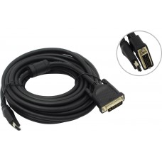 Кабель HDMI AM/DVI(24+1)M, 7.5м, CU, 1080P@60Hz, 2F, VCOM <CG484GD-7.5M>
