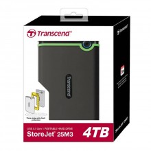 Внешний жесткий диск 4TB Transcend StoreJet 25M3S, 2.5