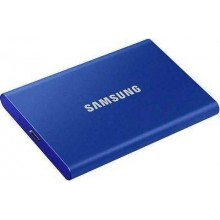 Твердотельный диск 2TB Samsung Т7 Portable MU-PC2T0T, V-NAND, USB 3.2 Gen 2 Type-C [R/W - 1000/1050 MB/s] арт.:MU-PC2T0T/WW