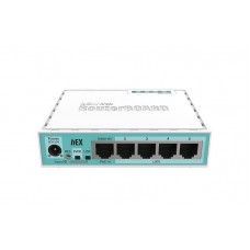MikroTik RB750Gr3 Маршрутизатор hEX, 5 портов, WAN/LAN 5x1000 Мбит/с, USB 2.0 x1, IPv6, Passive PoE