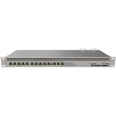 MikroTik RB1100Dx4 Маршрутизатор модификация RB1100AHx4 Dude Edition, 13 портов, LAN/WAN 13x1 Гбит/с, 2x SATA3, 2x M.2