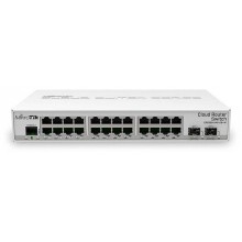 MikroTik CRS326-24G-2S+IN Коммутатор управляемый L3, 24 порта, 24х1 Гбит/с, 2хSFP+ 10 Гбит/с, настольный