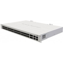 MikroTik CRS354-48G-4S+2Q+RM Коммутатор управляемый Cloud Router Switch, 48x1 Гбит/с, SFP+ 4x10 Гбит/с