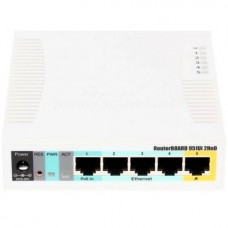 MikroTik RB951Ui-2HnD Беспроводной маршрутизатор, 802.11n, 2.4 ГГц, 300 Мбит/с, LAN 5x100 Мбит/с