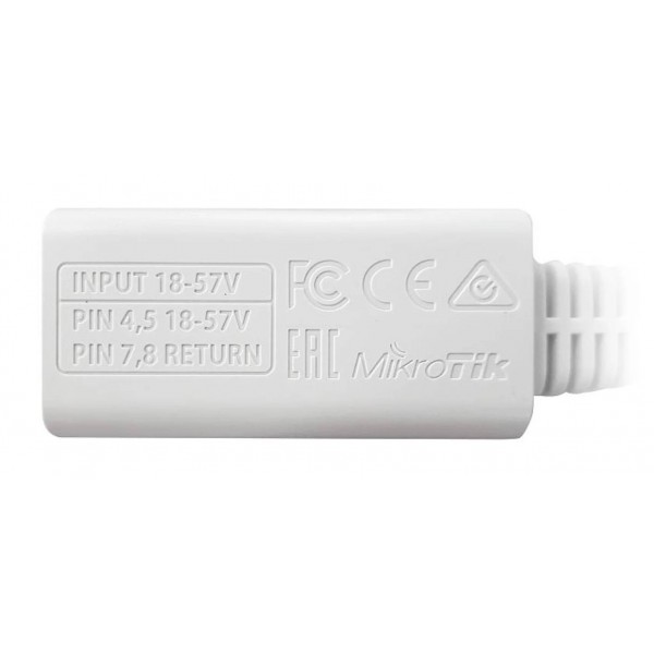 MikroTik RBGPOE Инжектор PoE Gigabit PoE injector, 10/100/1000 Мбит/с