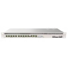 MikroTik RB1100AHx4 Маршрутизатор, 13 портов, LAN/WAN 13x1 Гбит/с, 1х microSD, корпус 1U для монтажа в стойку