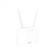 Tenda 4G06 Wi-Fi Роутер N300, 2,4 ГГц до 300 Мбит/с, LTE/3G/4G до 150 Мбит/с, SIM-слот, 2 внешние 4G/3G антенны