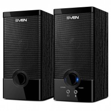 SVEN SPS-603, чёрный, акустическая система 2.0, USB, мощность 2x3 Вт(RMS) арт.:SV-015183