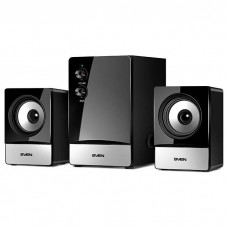SVEN MS-90, чёрный, акустическая система 2.1, мощность(RMS): 5 Вт+2x.2.5 Вт арт.:SV-012861