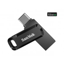 Флеш накопитель 128GB SanDisk Ultra Dual Drive Go, USB 3.1 - USB Type-C Black арт.:SDDDC3-128G-G46