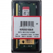 Kingston Technology Модуль памяти Kingston 8GB 2666MHz DDR4 Non-ECC CL19 SODIMM CL19 1Rx16 арт.:KVR26S19S6/8