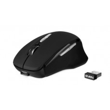 SVEN Мышь беспроводная RX-590SW чрн. (бесш. кл., Bluetooth, 2,4GHz, 6+1кл., ST, 800-1600DPI, блист.) арт.:SV-018375