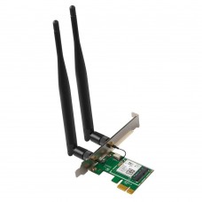 Tenda E30 Сетевой PCIe адаптер AX3000 Wi-Fi 6, 2,4/5 ГГц, до 2,98 Гбит/с, 2x5dBi внешние антенны