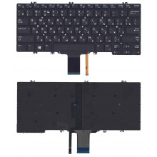 Клавиатура для Dell Latitude E5280 черная с подсветкой (00NPN8/DFH00) арт.:00NPN8-SP